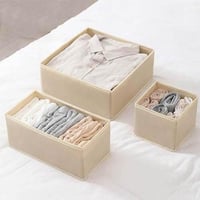 منظم ملابس داخل الدولاب 3 قطع بمقاسات مختلفة، منظم...