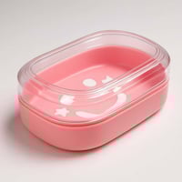 علب صابون مع غطاء شفاف للحفاظ على نظافة الصابون من...