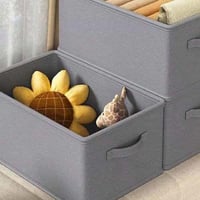 صندوق قماش للتخزين داخل الدولاب متوفر مقاسين XL /...