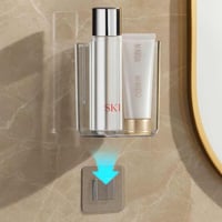 منظم فرش اسنان جداري اكريليك شفاف مقاوم للماء لتخز...