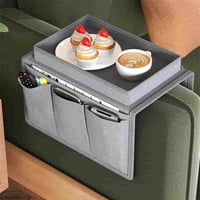 مسند ذراع الكنب منظم تخزين لترتيب ادوات الاستخدام...