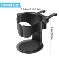 حامل اكواب للسيارة تثبيت على فتحات التكييف للسيارة