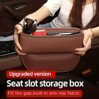 منظم تخزين للسيارة جلد صناعي فاخر وأنيق يوضع في فج...