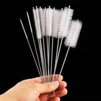 فرش تنظيف مصاصات الشرب والأجزاء الضيقة 10 مقاسات م...