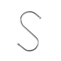 خطاف تعليق حرف S ستيل 5 قطع تركيب على المواسير لتع...