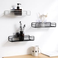 رف للحمام حديد عدد 1 رف للتخزين وترتيب أدوات العنا...