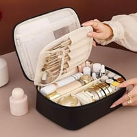 شنط مكياج صغيرة مقسمة وعملية لتنيظم التسريحه ومفيد...