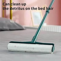 فرشاة تنظيف السجاد من الشعر، بكرة اسطوانية لاصقة ت...