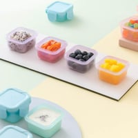 علب صوص صغيرة 5 قطع للسوائل والعناصر الغذائية