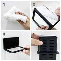 حامل فرش أسنان ومعجون جداري بلاستيك 1 قطعه سهل الت...