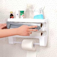 حامل القصدير والنايلون خانتين جداري مع خطاف لوضع م...