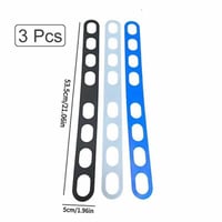 حزام سيليكون مرن 3 قطع لتأمين أغطية قدور الطبخ عند...