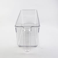 منظم اكريليك بمقبض مستطيل