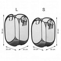 سلات غسيل ملابس شبك قابلة للطي