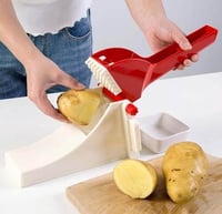 قطاعة بطاطس يدوية اصابع لتحضير البطاطس المقلي بشفر...