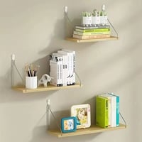 رفوف خشب جدارية عدد 1 رف مقاس 50سم أنيقة تناسب جمي...