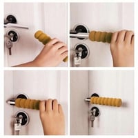 غطاء حامي الجدار من مقبض الباب لمنع الاحتكاك وحدوث...