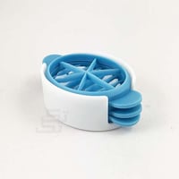 قطاعه بيض اشكال مختلفة تحتوي على ثلاث نماذج من شفر...