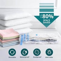 اكياس تخزين الملابس المفرغة من الهواء بواسطة الشفط...