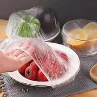اغطية حفظ الطعام بلاستيك 180 قطعة لتغطية الأطعمة ا...