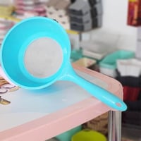 قمع صفاية بلاستيك 2 في 1 لتصفية المواد السائلة وتع...