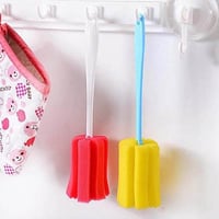 فرشاة تنظيف اسفنجية للمواعين قطعتين لتنظيف الكاسات...