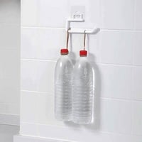 حامل مناديل رول للحمام والمطبخ بلاستيك لاصق مقاوم...