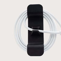 حامل منظم اسلاك الاجهزة بلاستيك لاصق لترتيب ولف اس...