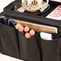 منظم الكنب وطاولة تنظيم وتخزين ريموتات وترتيب غرفة...