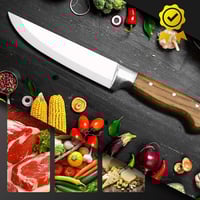 سكين تقطيع اللحم والخضار ستيل تركي شفرة حادة مقاوم...