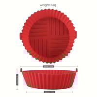 وعاء سيليكون للقلاية الهوائية مفيد وعملي للطبخ ويح...