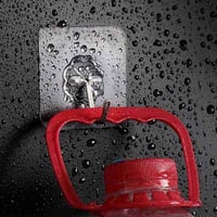 خطافات تعليق لاصقة شفافة 10 قطع متعددة الاستخدامات...