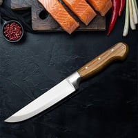 سكين تقطيع اللحم والخضار ستيل تركي شفرة حادة مقاوم...