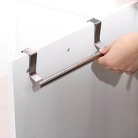 حامل مناشف المطبخ ستيل تعليق على أبواب دواليب المط...