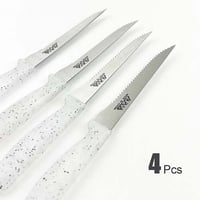 سكاكين فواكة وخضار بشفرات خشنة ستيل 4 قطع وتعتبر م...