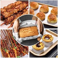 ورق الزبدة للفرن والطبخ 18 ورقة لتحضير المأكولات ف...