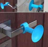 حامي الجدار من مقبض الباب سيليكون 3 حبات لمنع الخد...