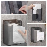 علبة مناديل اكريليك فخمه 1 قطعه تركيب بواسطة لاصق...