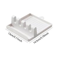 حامل غطاء القدر وملعقة الطبخ من ادوات المطبخ المهم...