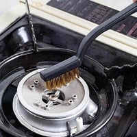 فرشاة تنظيف البوتاجاز بشعيرات معدنية خاصة لتنظيف ا...