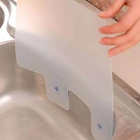 واقي من رذاذ الماء لحوض المطبخ بلاستيك لحماية المل...