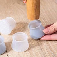 غطاء ارجل الكراسي والطاولات دائري مصنوعه من السيلي...