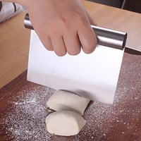 قطاعة عجين ستيل يدوية مقاومة للصدأ بمقبض مريح لتقط...