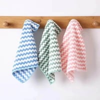 فوط للمطبخ صغيره ملونه 10 قطع لتجفيف الاواني وتنظي...