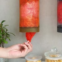 حامل أكياس بلاستيك جداري 1 قطعه لتخزين الأكياس الب...