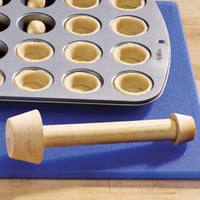 مكبس تارت خشبي جهتين لصنع قوالب التارت حسب المقاس...