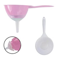 قمع صفاية بلاستيك 2 في 1 لتصفية المواد السائلة وتع...