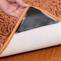 مثبت سجاد وموكيت سيليكون لاصق 4 حبات للأرضيات النا...