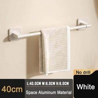 حامل مناشف الحمام مقاوم للماء تصميم انيق وسهل التر...