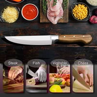 سكين تقطيع اللحم والخضار ستيل تركي شفرة حادة مقاوم...